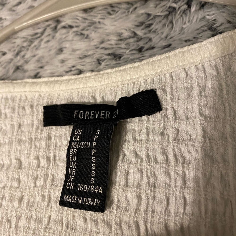 Long sleeve cross over from Forever21, size small